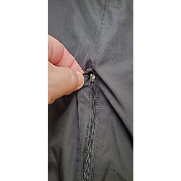 Adidas Nebraska Jacket Sz XL Men's Black Golf Windbreaker Full Zip C14-8 - Picture 3 of 10